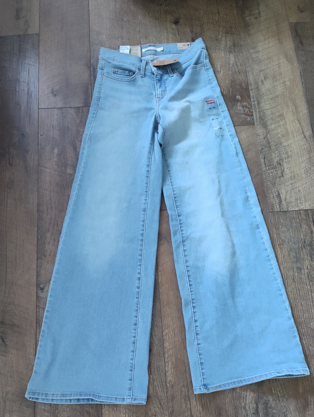 Levi's Light Blue Wide-Leg Women's Jeans